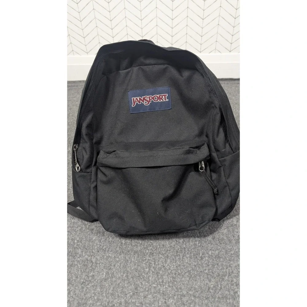 Jansport‎ Backpack Superbreak One Black Durable Lightweight School Daypack